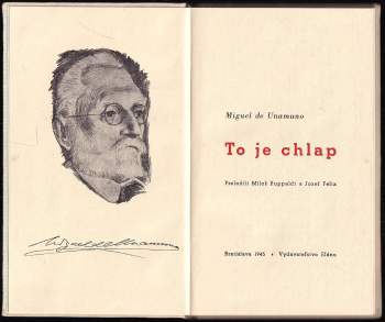 Miguel de Unamuno: To je chlap