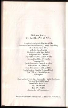 Nicholas Sparks: To nejlepší z nás