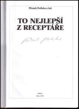 Přemek Podlaha: To nejlepší z Receptáře