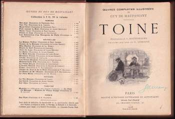 Guy de Maupassant: Toine