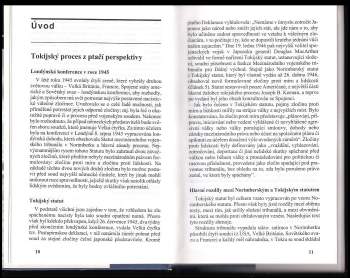 B. V. A Röling: Tokijský proces