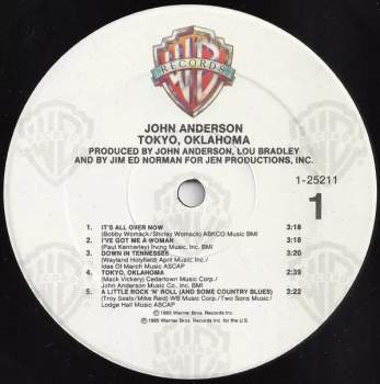 John Anderson: Tokyo, Oklahoma