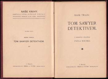 Mark Twain: Tom Sawyer detektivem