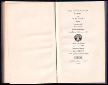 Antonín Sova: Tóma Bojar