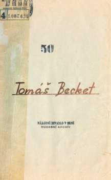 Tomáš Becket aneb Čest Boží