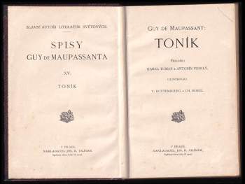 Guy de Maupassant: Toník