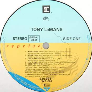 Tony LeMans: Tony LeMans