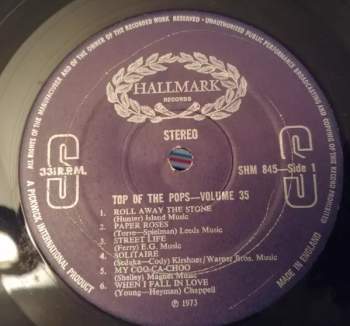 The Top Of The Poppers: Top Of The Pops Vol. 35