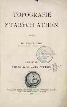 Topografie starých Athen