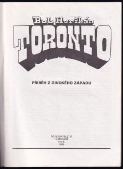 Bob Hurikán: Toronto