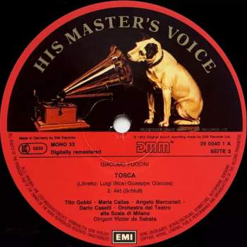Giacomo Puccini: Tosca (2xLP + BOX + INSERT)