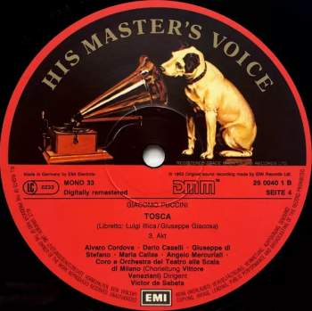 Giacomo Puccini: Tosca (2xLP + BOX + INSERT)