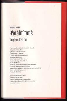 Norman Ohler: Totální rauš