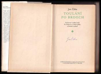 Jan Čáka: Toulání po Brdech