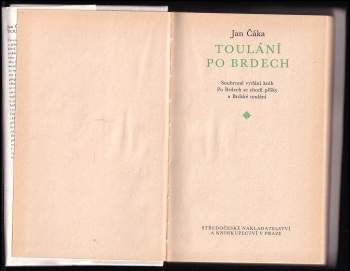 Jan Čáka: Toulání po Brdech