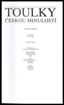 Petr Hora-Hořejš: Toulky českou minulostí