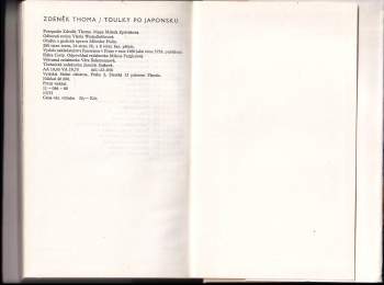 Zdeněk Thoma: Toulky po Japonsku