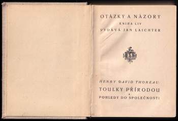 Henry David Thoreau: Toulky přírodou