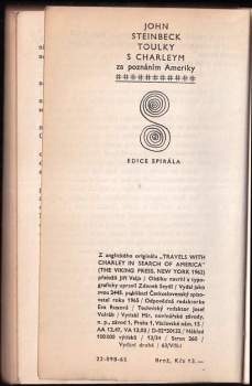 John Steinbeck: Toulky s Charleym za poznáním Ameriky