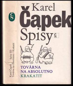 Továrna na Absolutno ; Krakatit