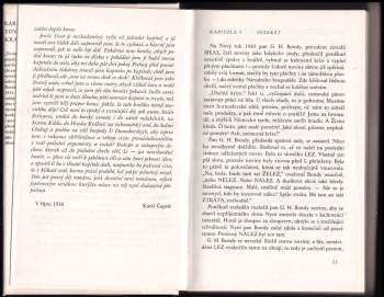 Karel Čapek: Továrna na Absolutno ; Krakatit