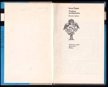 Karel Čapek: Továrna na Absolutno