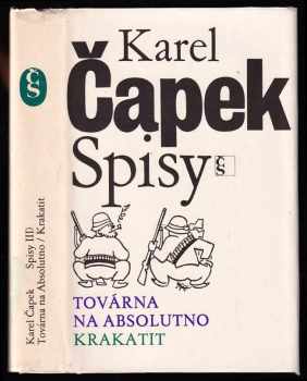 Továrna na Absolutno ; Krakatit