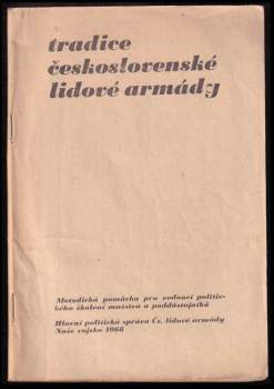 Tradice československé lidové armády