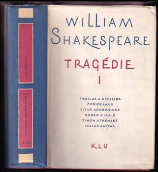 William Shakespeare: Tragédie I