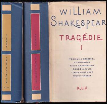William Shakespeare: Tragédie I