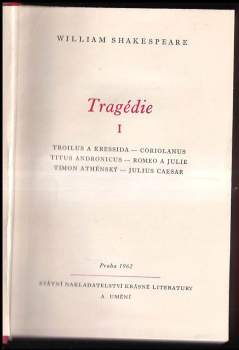 William Shakespeare: Tragédie I