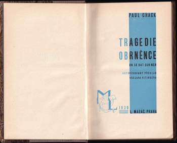 Paul Chack: Tragedie obrněnce