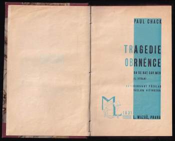 Paul Chack: Tragedie obrněnce