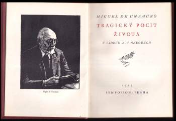 Miguel de Unamuno: Tragický pocit života v lidech a v národech