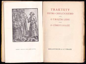 Petr Chelčický: Traktáty Petra Chelčického