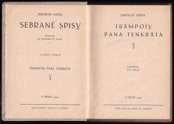 Jaroslav Hašek: Trampoty pana Tenkráta