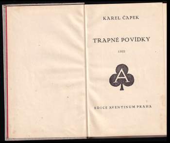 Karel Čapek: Trapné povídky