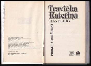Jean Plaidy: Travička Kateřina