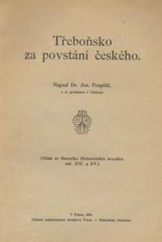 Třeboňsko za povstání českého