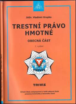 Trestní právo hmotné : obecná část