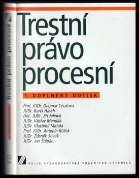 Trestní právo procesní