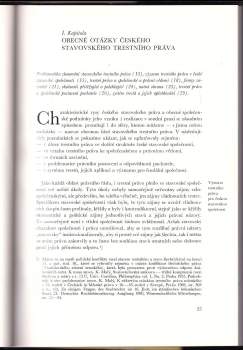 Karel Malý: Trestní právo v Čechách v 15.-16. století