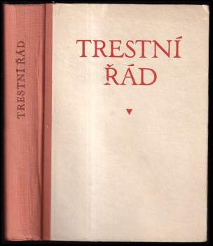 Trestní řád a předpisy souvisící