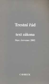 Pavel Šámal: Trestní řad