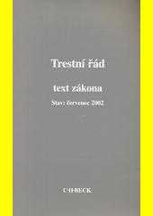 Pavel Šámal: Trestní řád