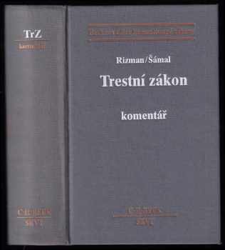 Pavel Šámal: Trestní zákon