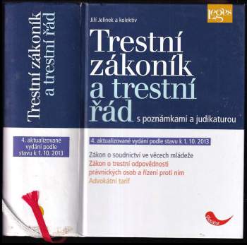 Jiří Jelínek: Trestní zákoník a trestní řád s poznámkami a judikaturou