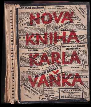Třetí kniha střepin : Věci a věcičky z let 1925-26 : věci a věcičky z let 1925-26