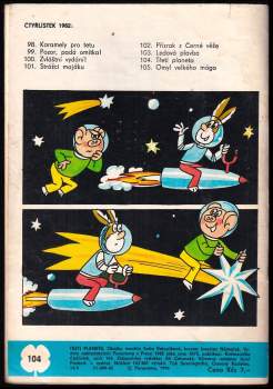 Ljuba Štíplová: Třetí planeta - Čtyřlístek 104