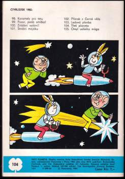Ljuba Štíplová: Třetí planeta - Čtyřlístek 104